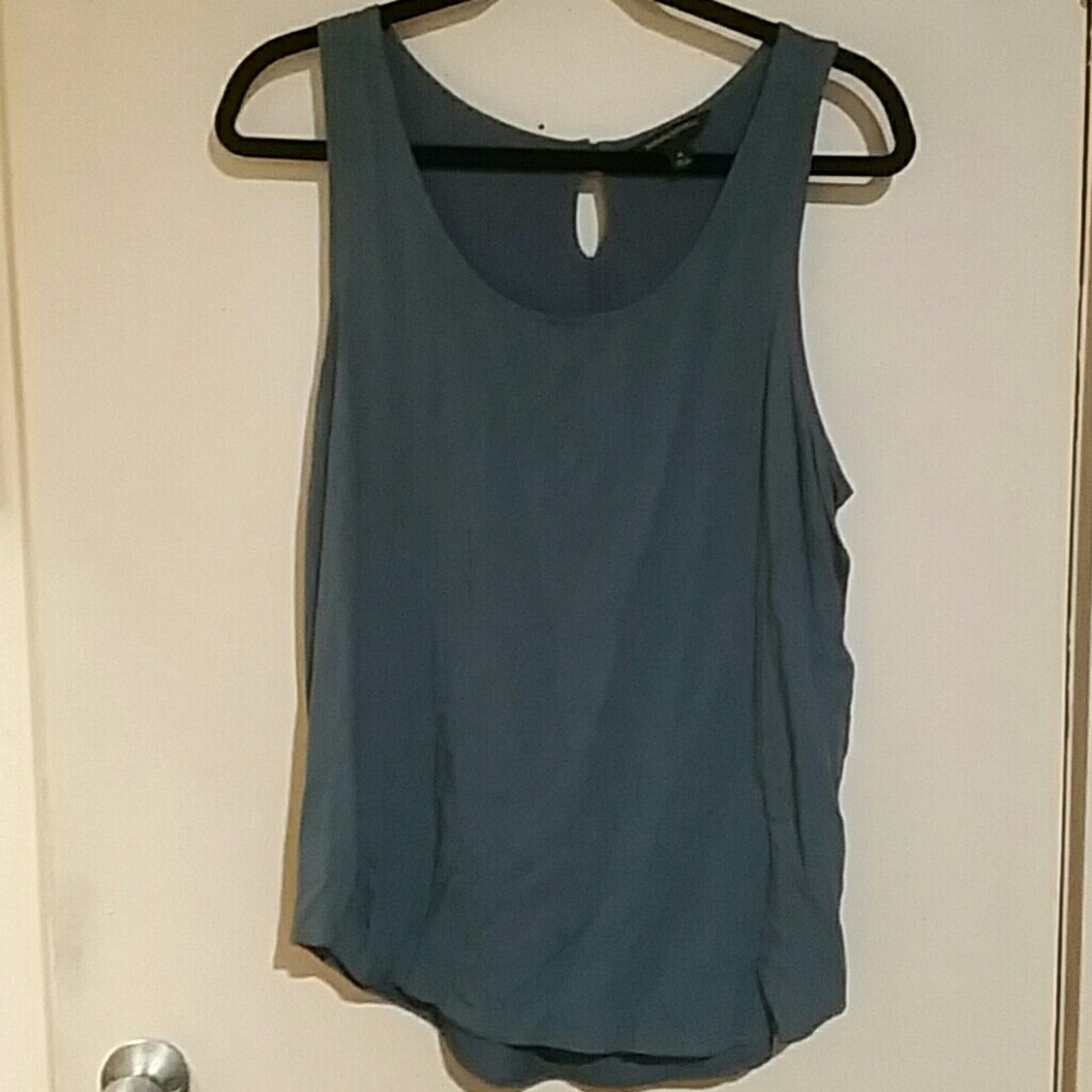 Long Gray Tank